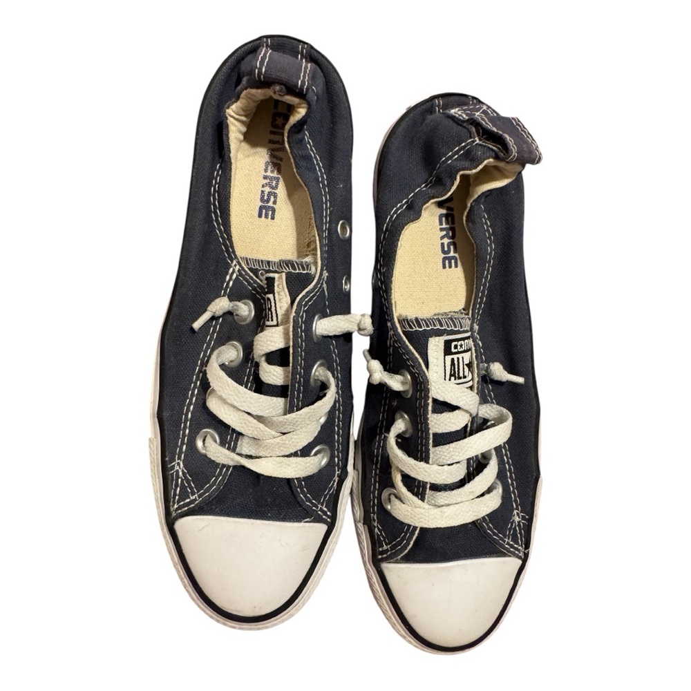 Converse Navy Low Sneakers